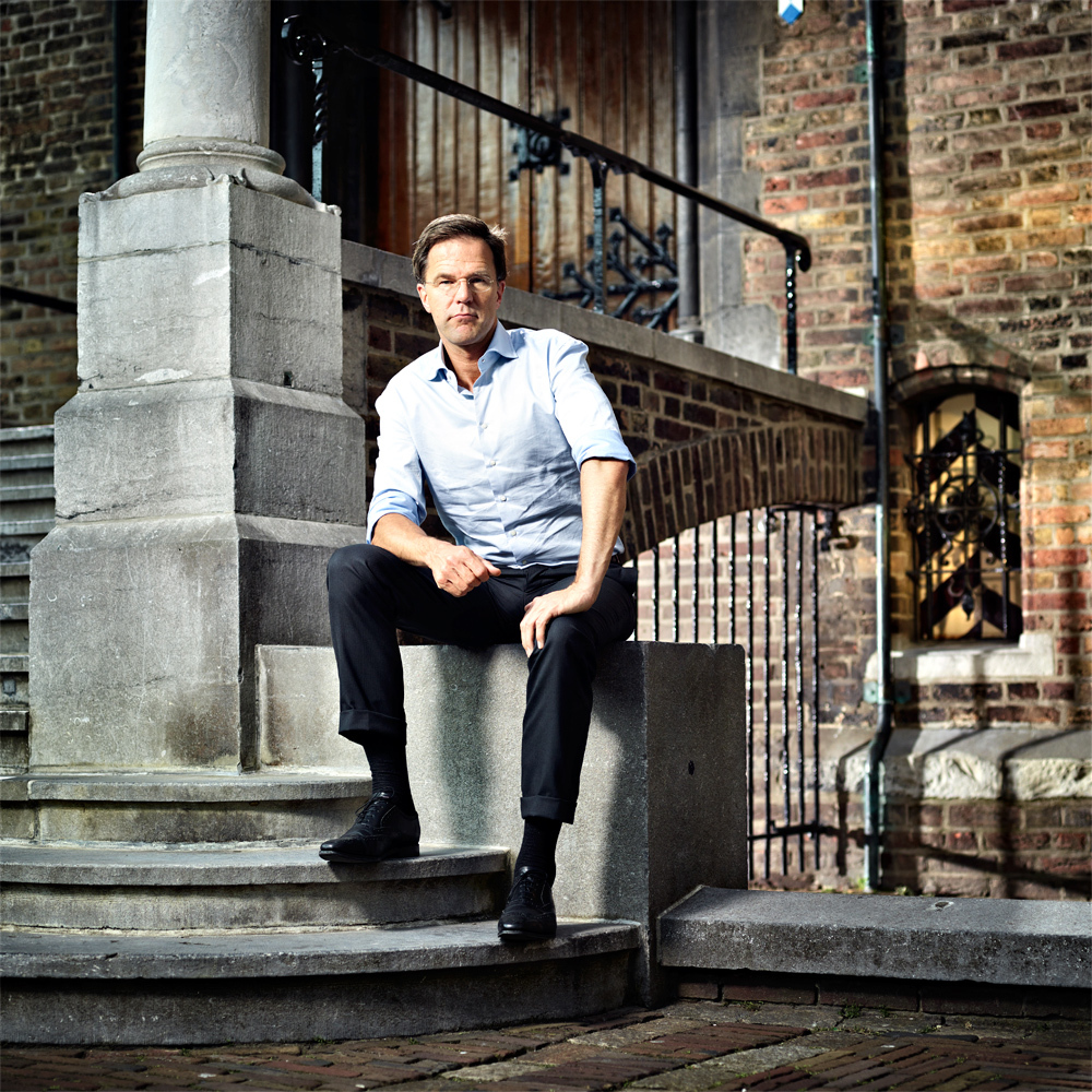 mark rutte - Portrait Photography by Merlijn Doomernik